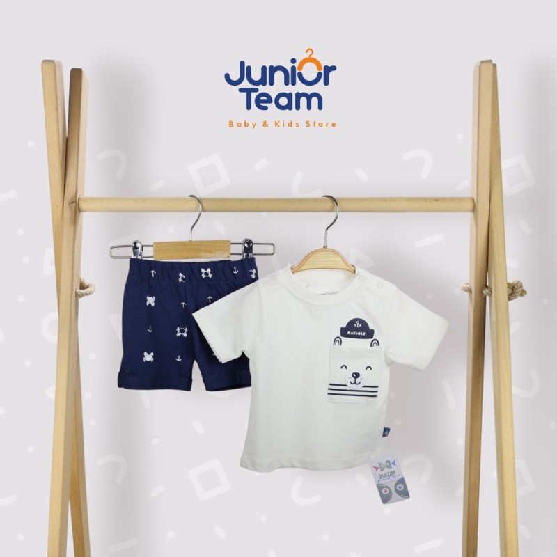 Mariner Baskılı Erkek Bebek Takım Taş