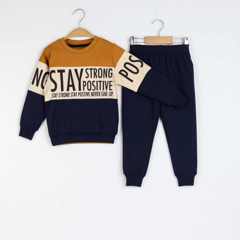 Nazar 25784 3-6 Yaş Erkek Takım Kahve