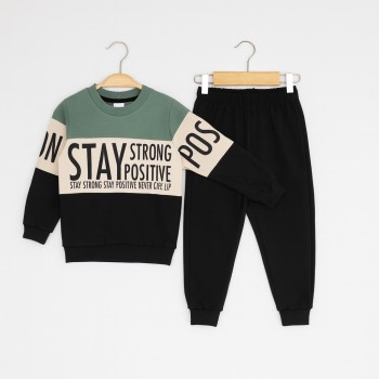 Nazar 25784 3-6 Yaş Erkek Takım Haki