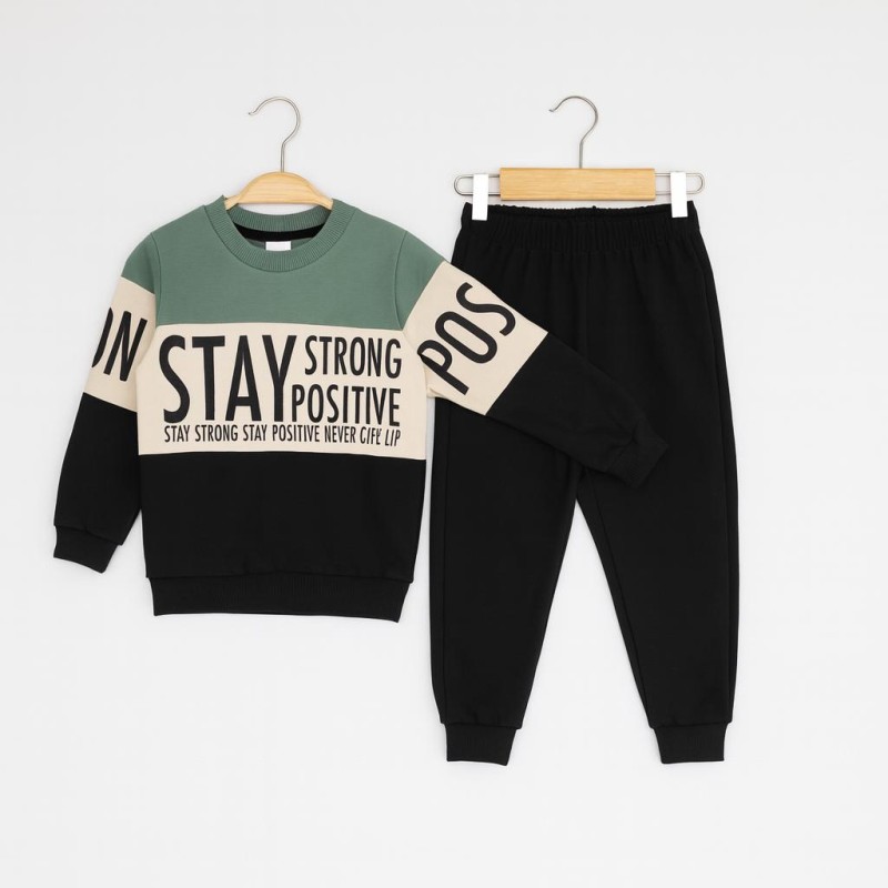 Nazar 25784 3-6 Yaş Erkek Takım Haki